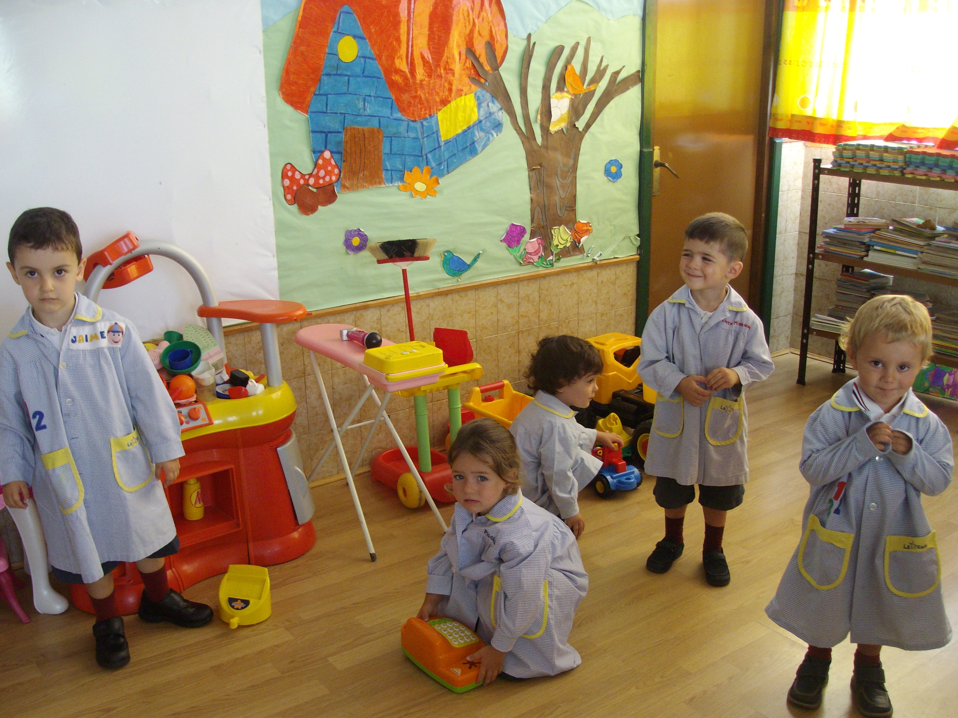 Inicio de los niños de 3 años